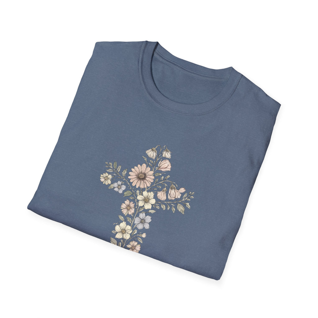 Floral cross bouquet T-Shirt