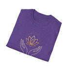 Cradling Golden Lotus T-Shirt