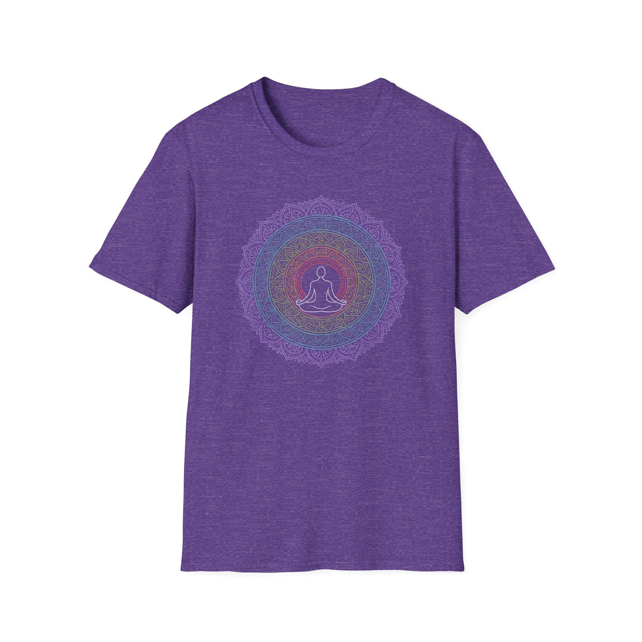 Colorful Meditation Mandala T-Shirt