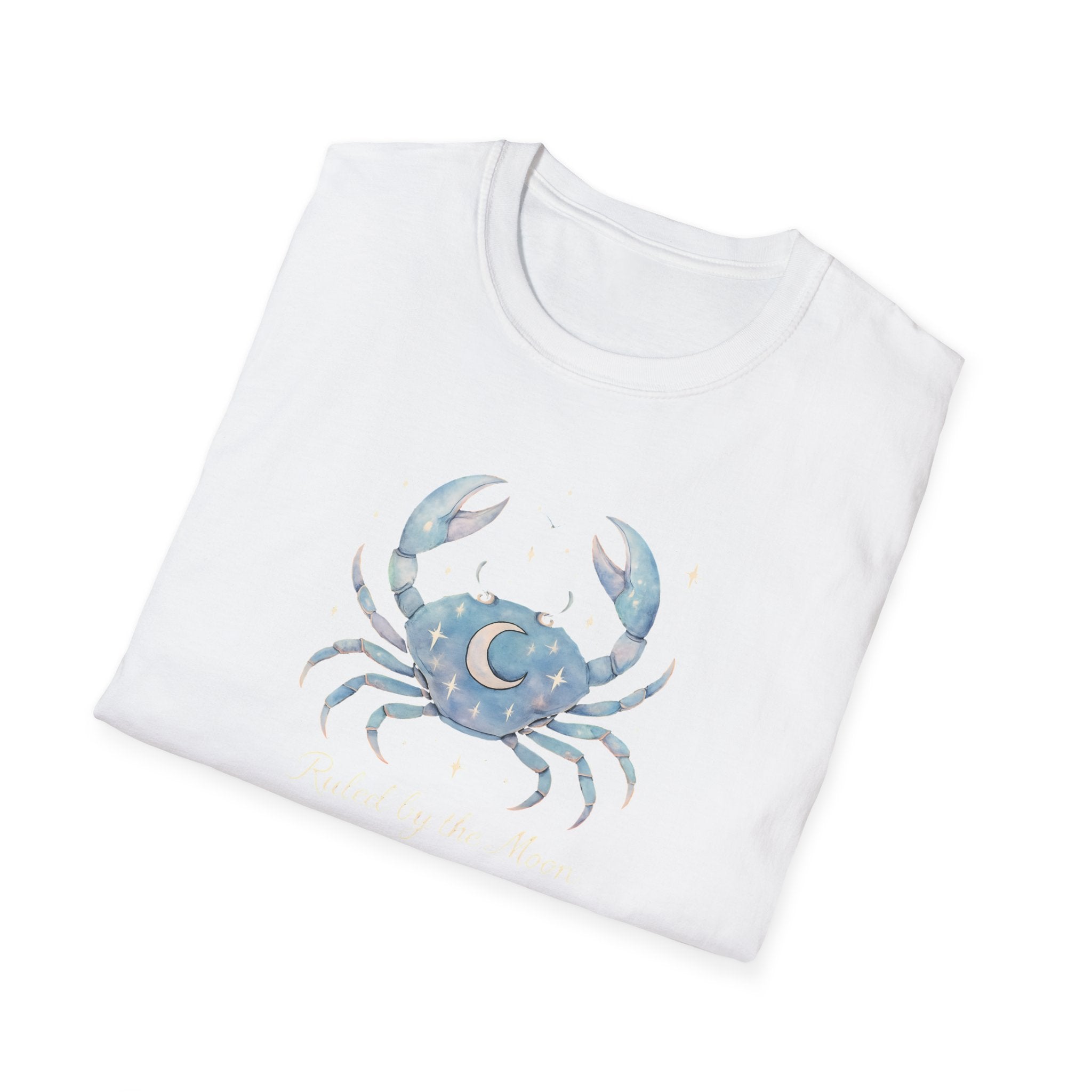 Moonlit Crab Illustration T-Shirt