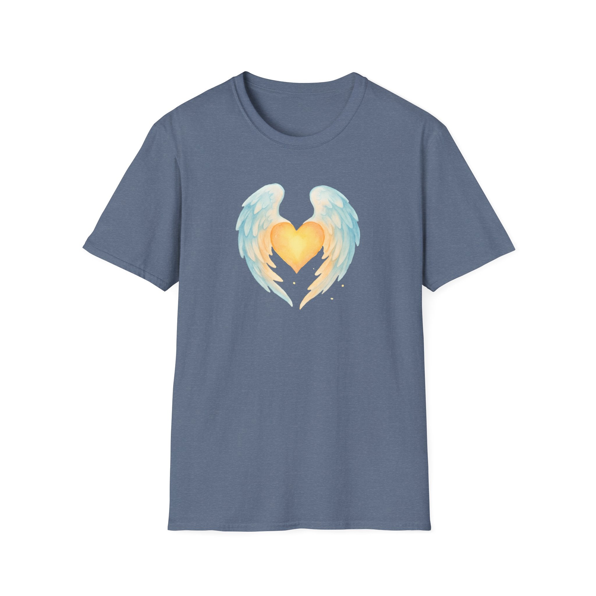 Heart with Angel Wings T-Shirt
