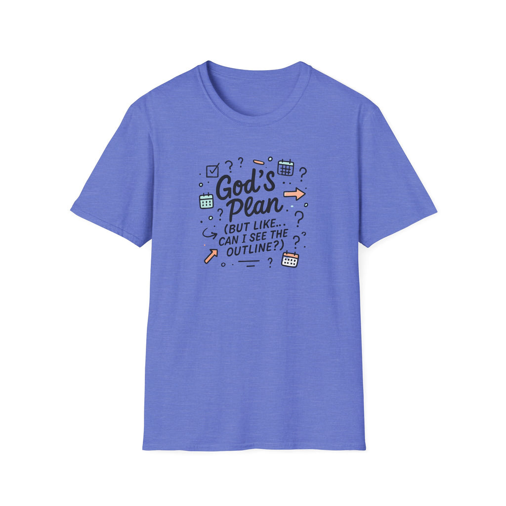 God's Plan Illustration T-Shirt