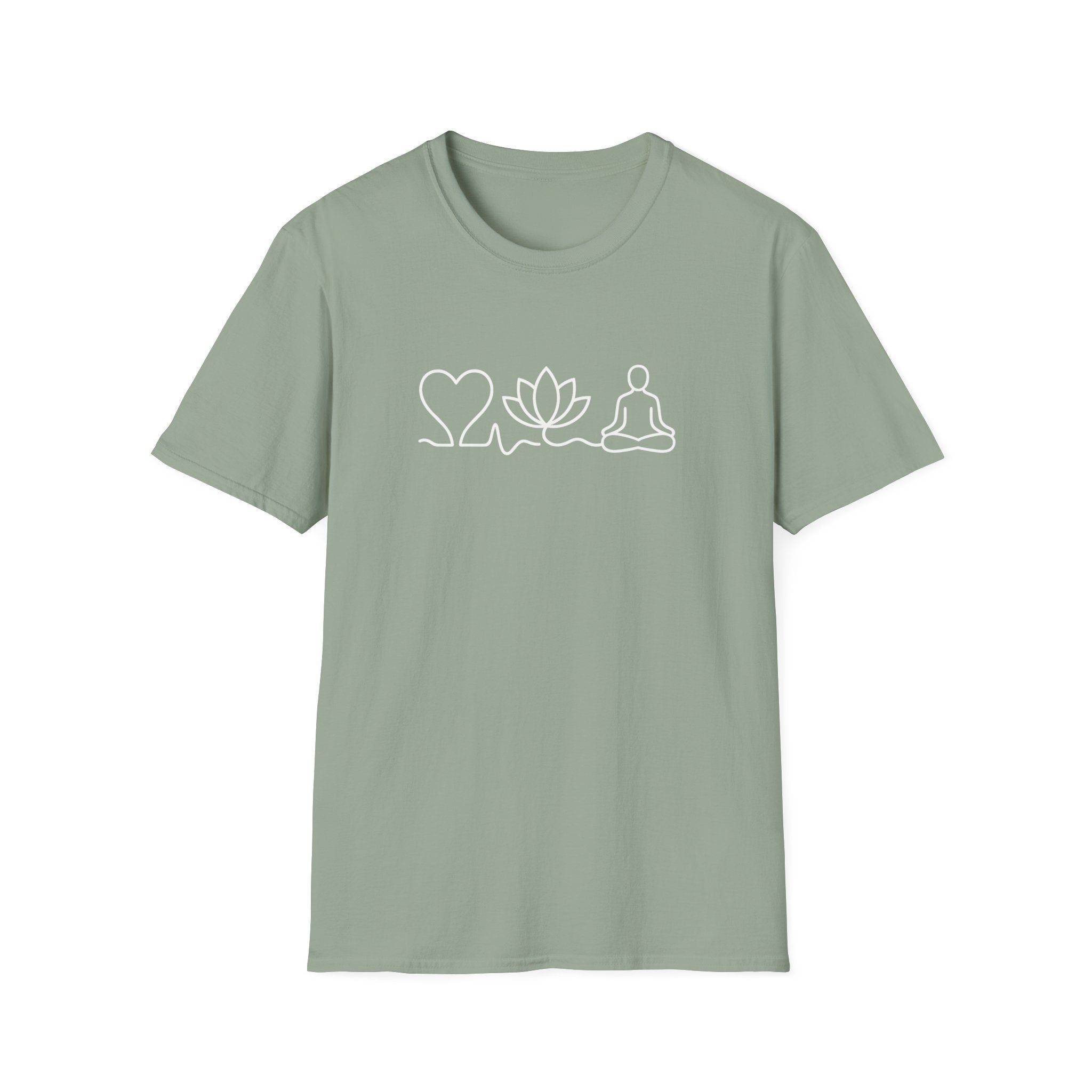 Heart Lotus Meditation T-Shirt