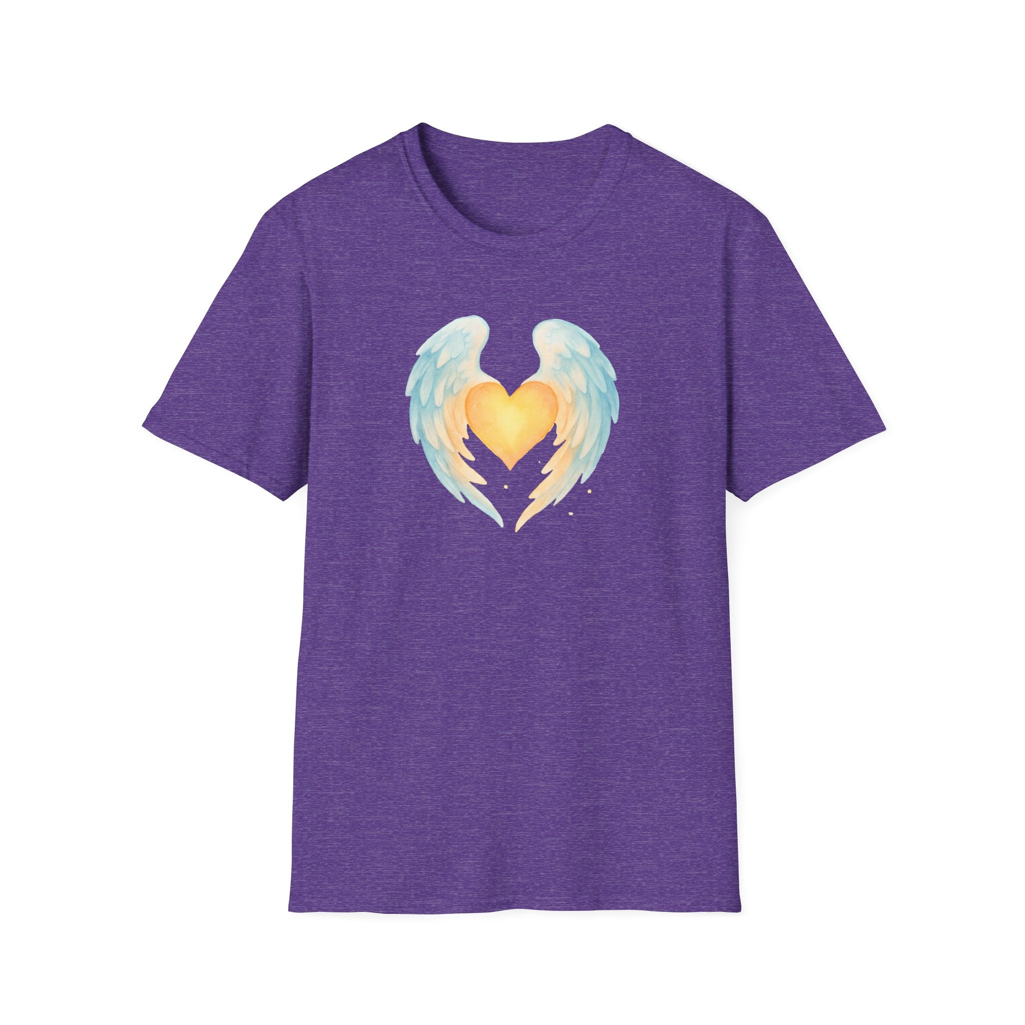 Heart with Angel Wings T-Shirt