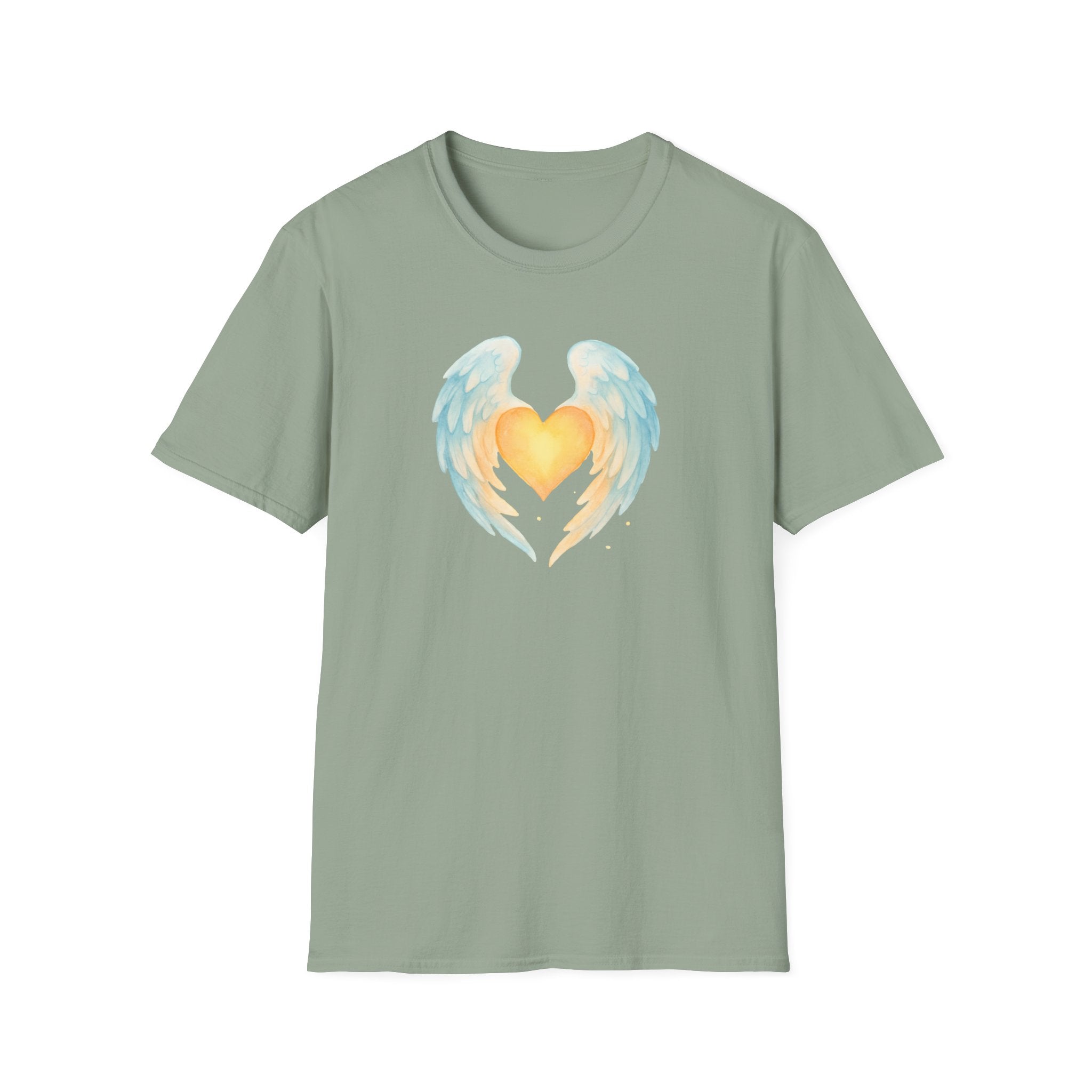 Heart with Angel Wings T-Shirt