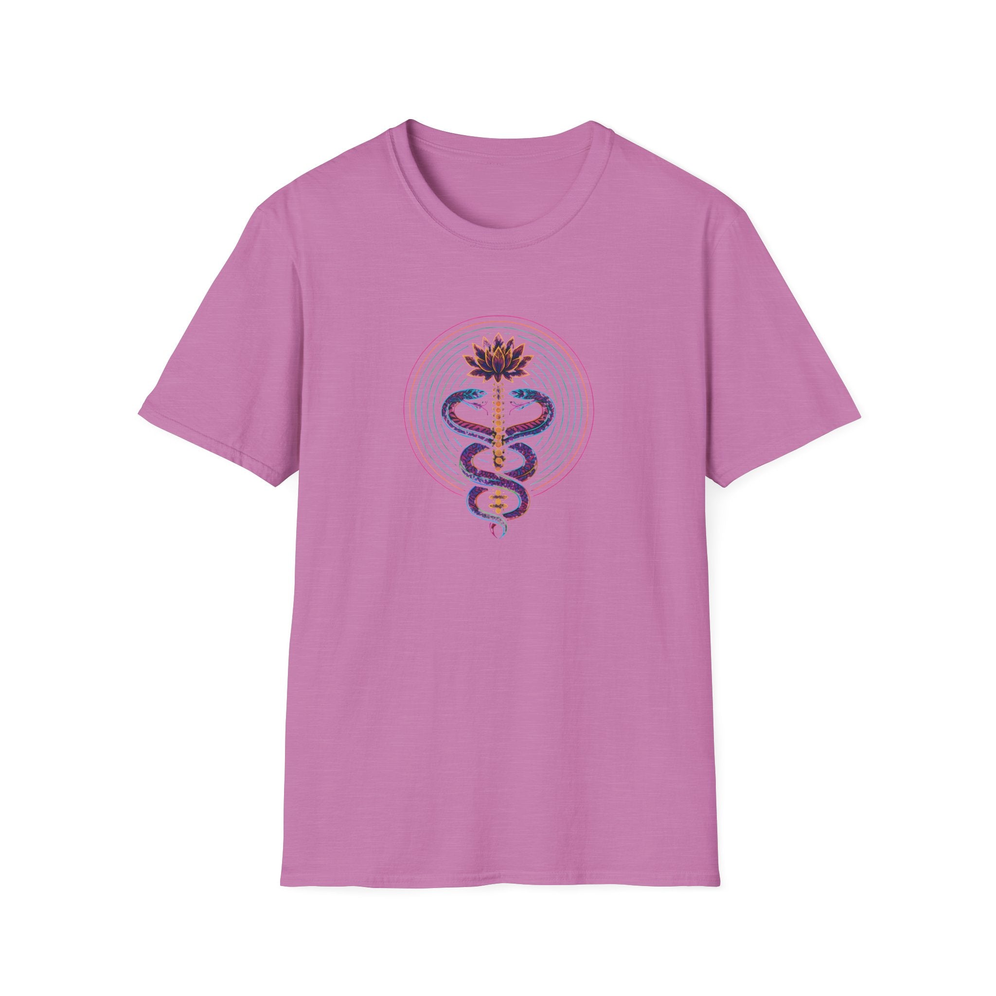 Serpents Around Lotus T-Shirt