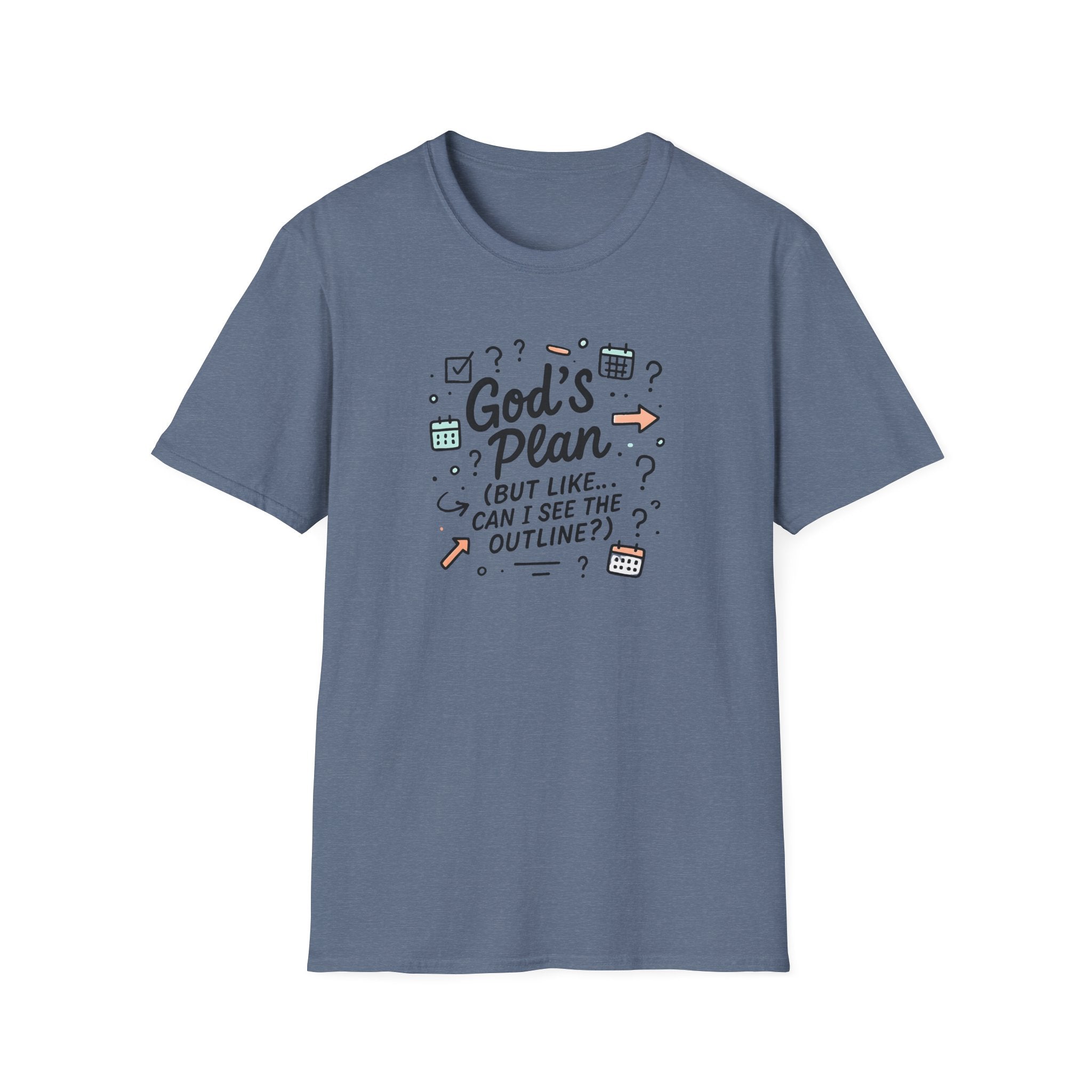 God's Plan Illustration T-Shirt