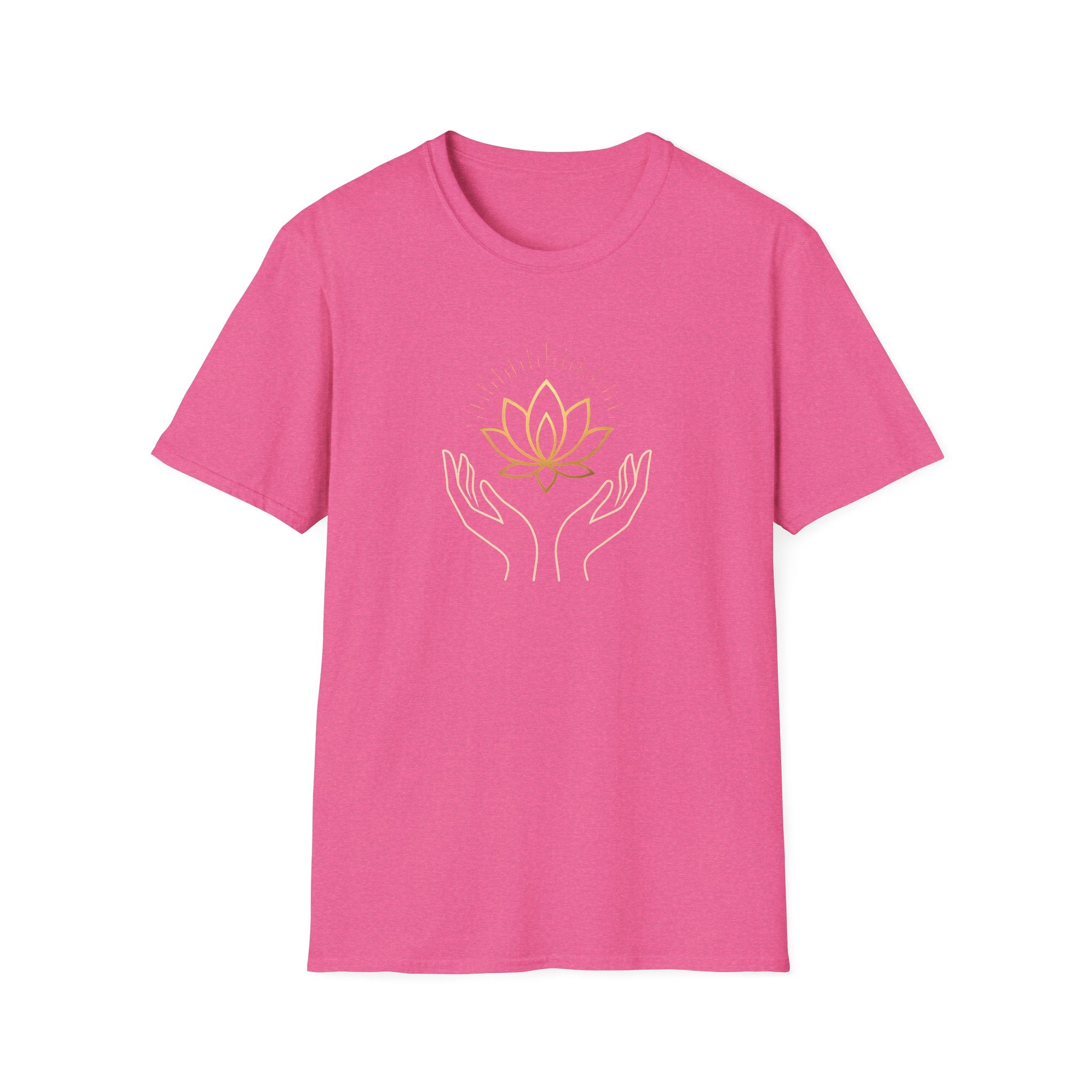 Cradling Golden Lotus T-Shirt