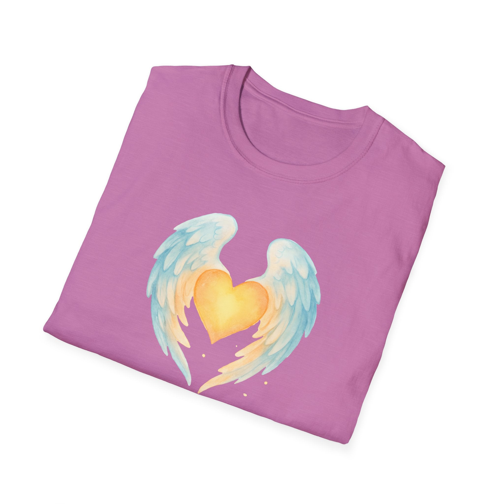 Heart with Angel Wings T-Shirt