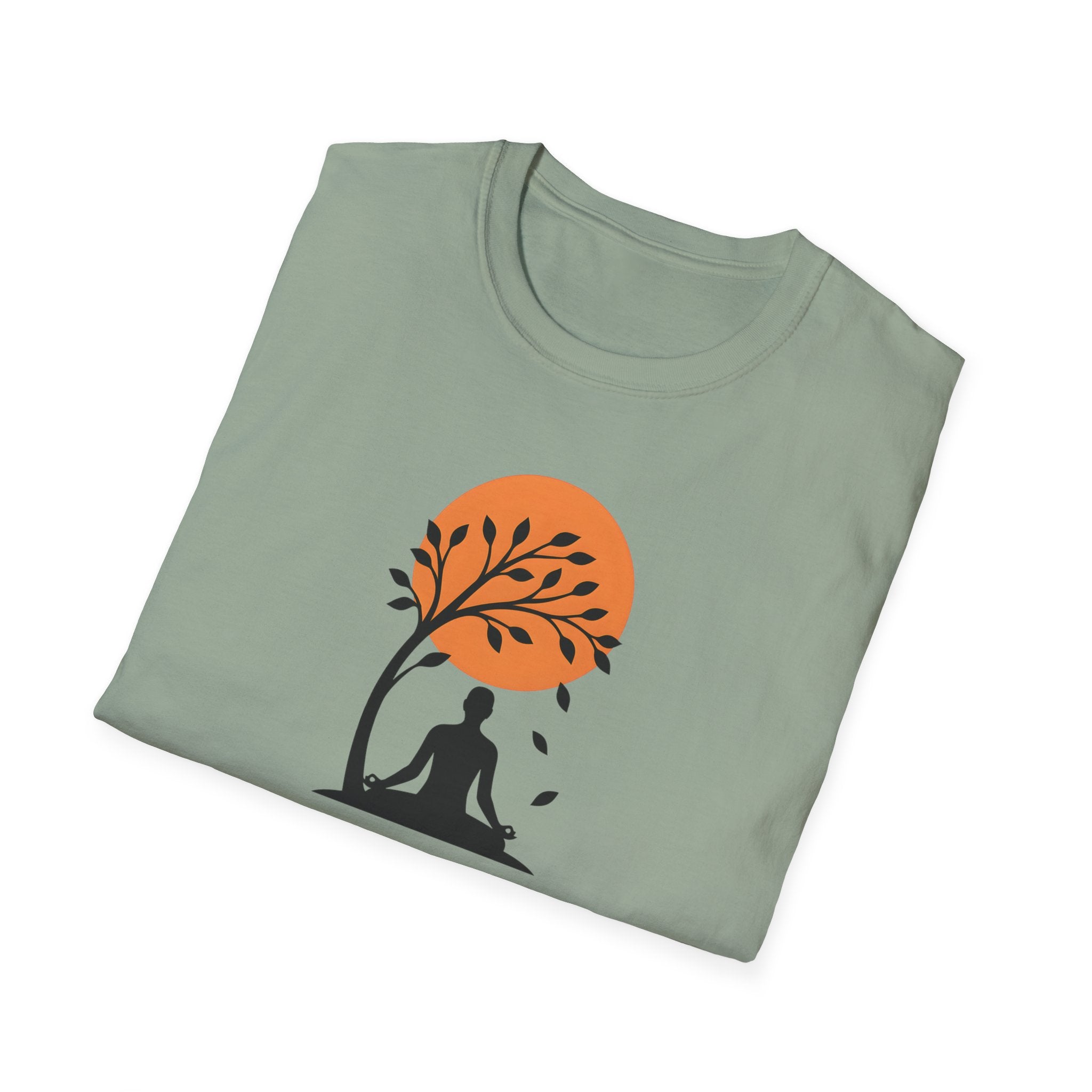 Stillness Meditation Silhouette T-Shirt