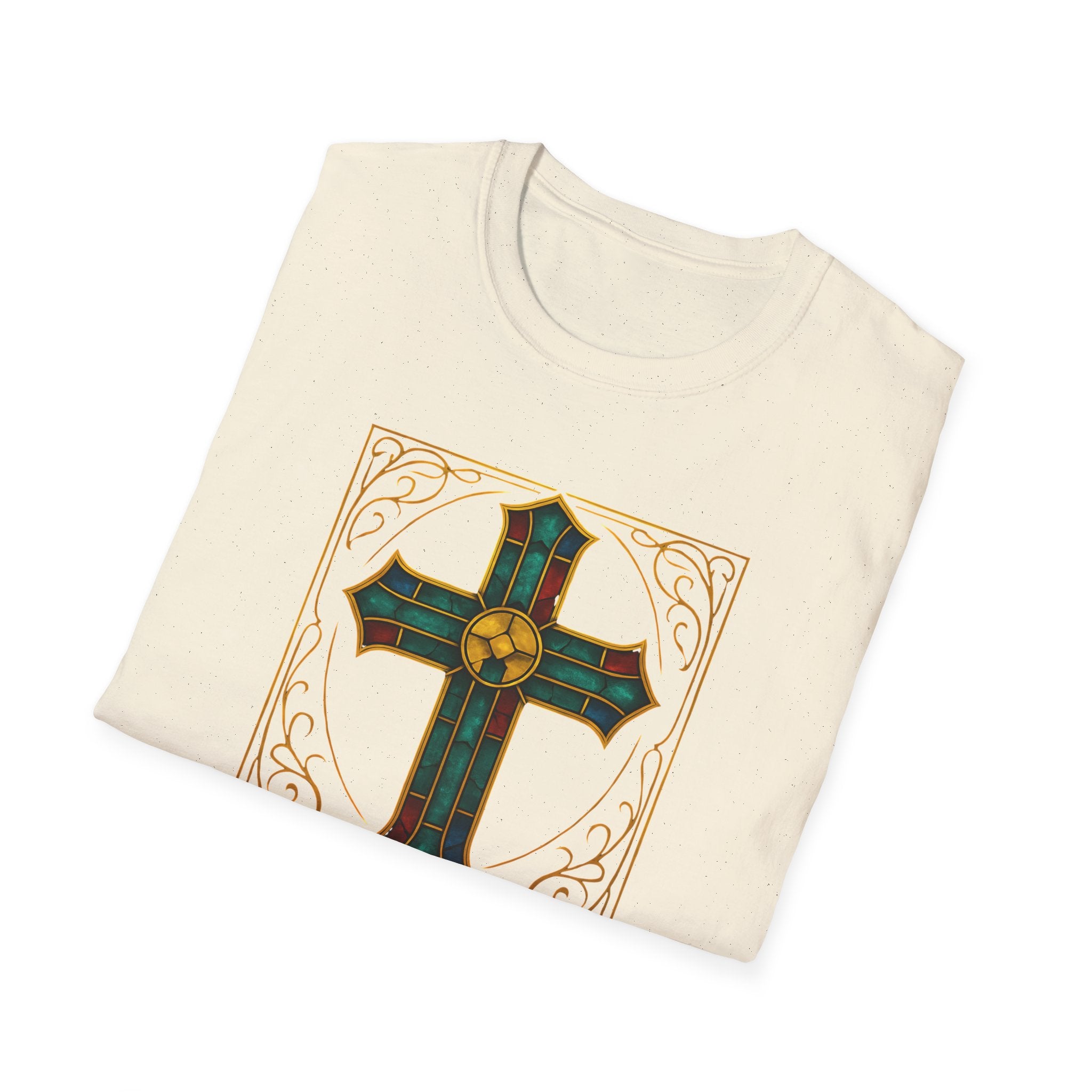 Stained Glass Cross T-Shirt