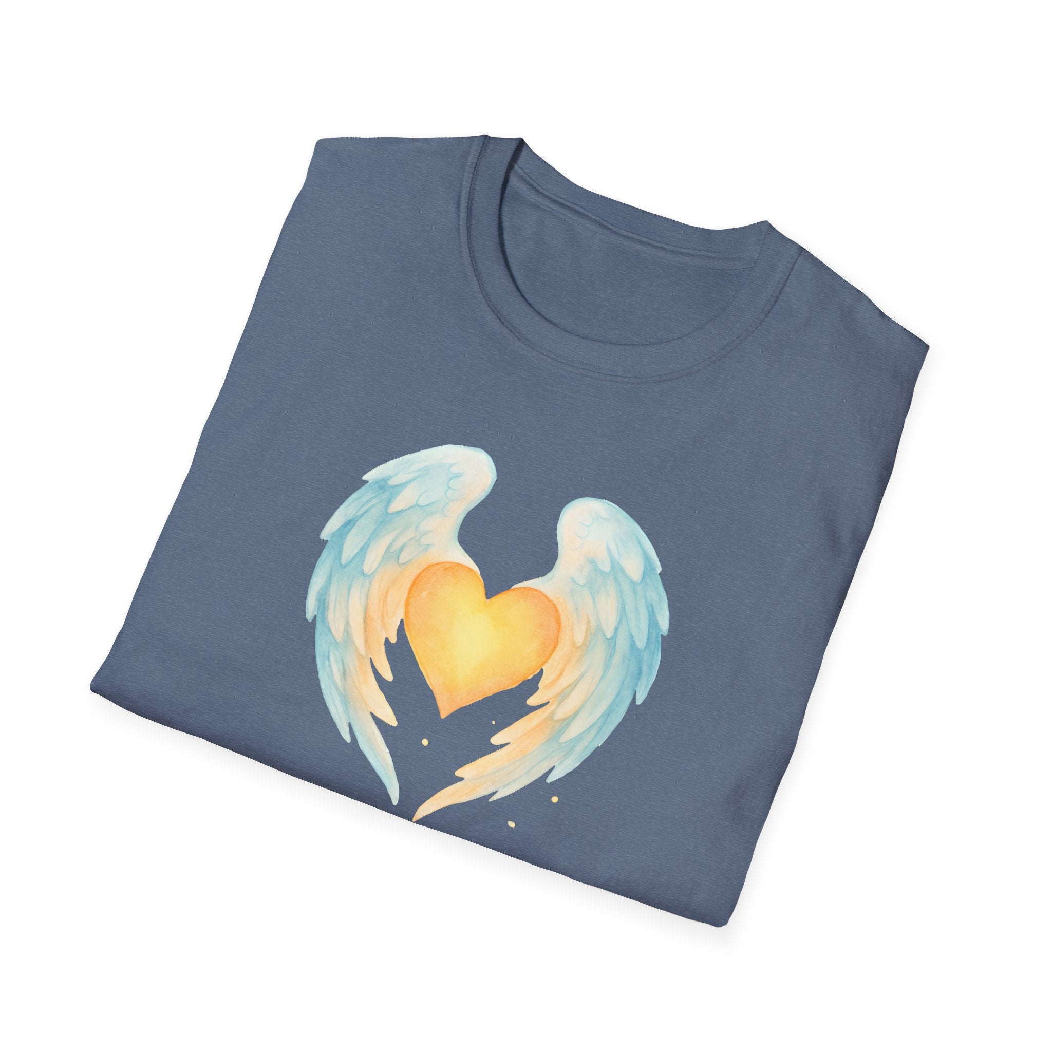 Heart with Angel Wings T-Shirt