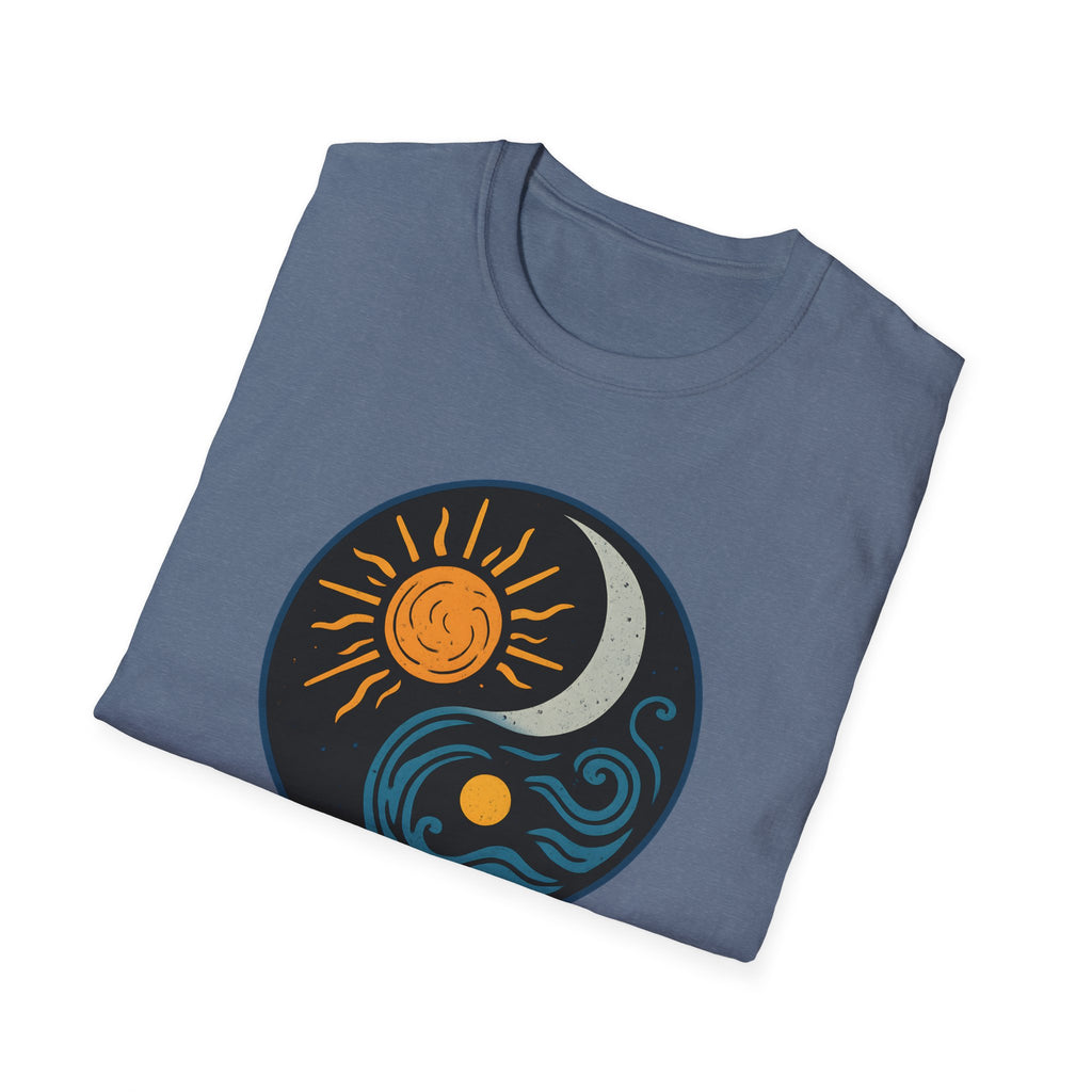 Sun and Moon Waves T-Shirt