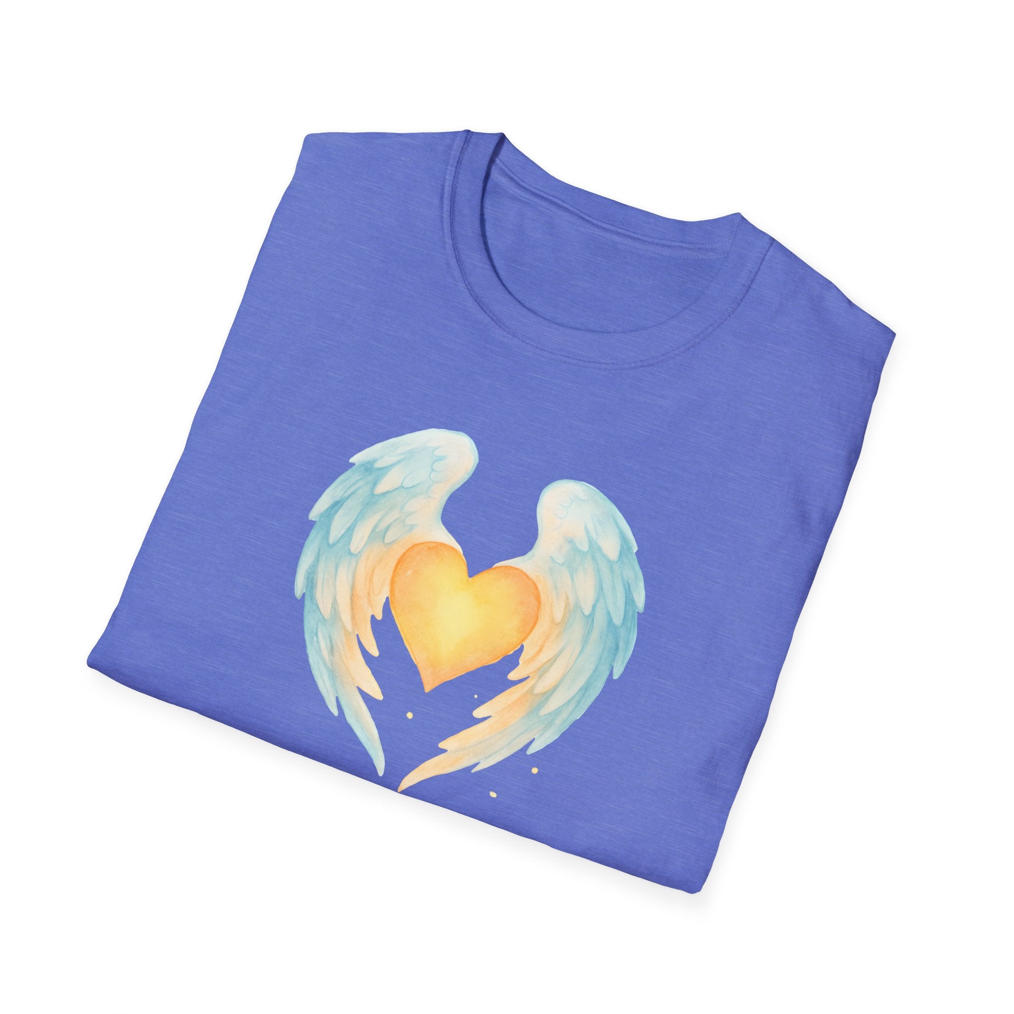 Heart with Angel Wings T-Shirt