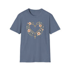 Floral Heart Rosary T-Shirt