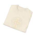 Radiant gold cross T-Shirt