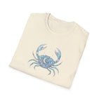 Moonlit Crab Illustration T-Shirt