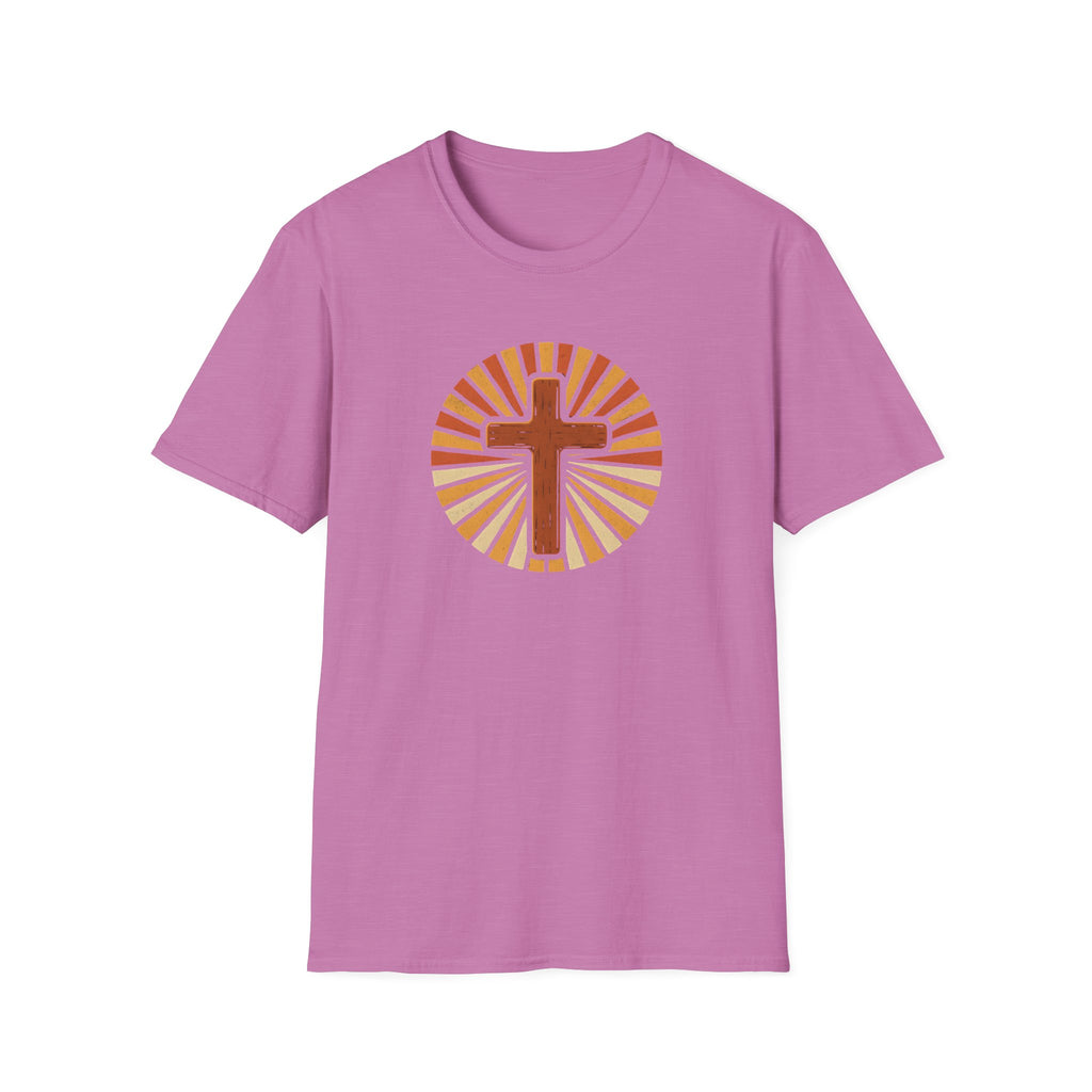 Cross with Sunburst Rays T-Shirt