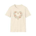 Floral Heart Rosary T-Shirt