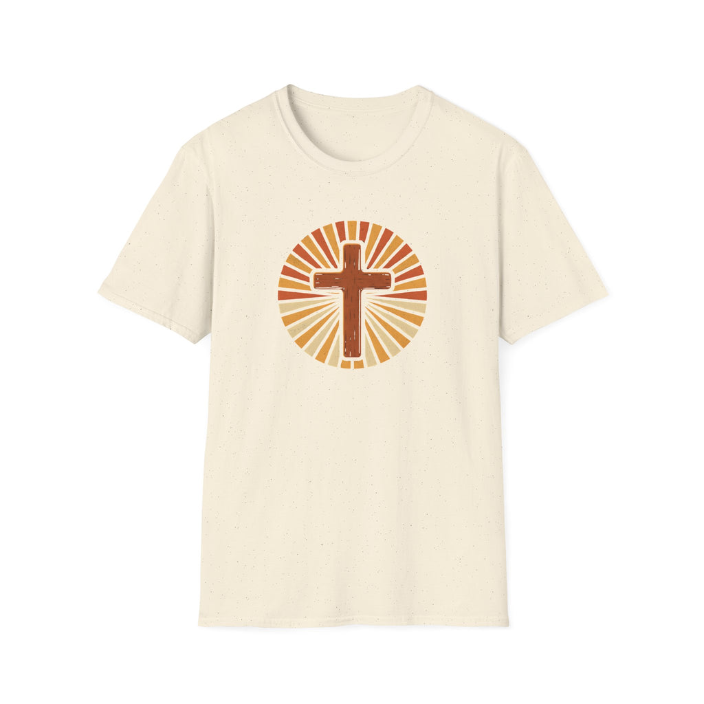 Cross with Sunburst Rays T-Shirt