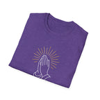 Praying Hands Illustration T-Shirt