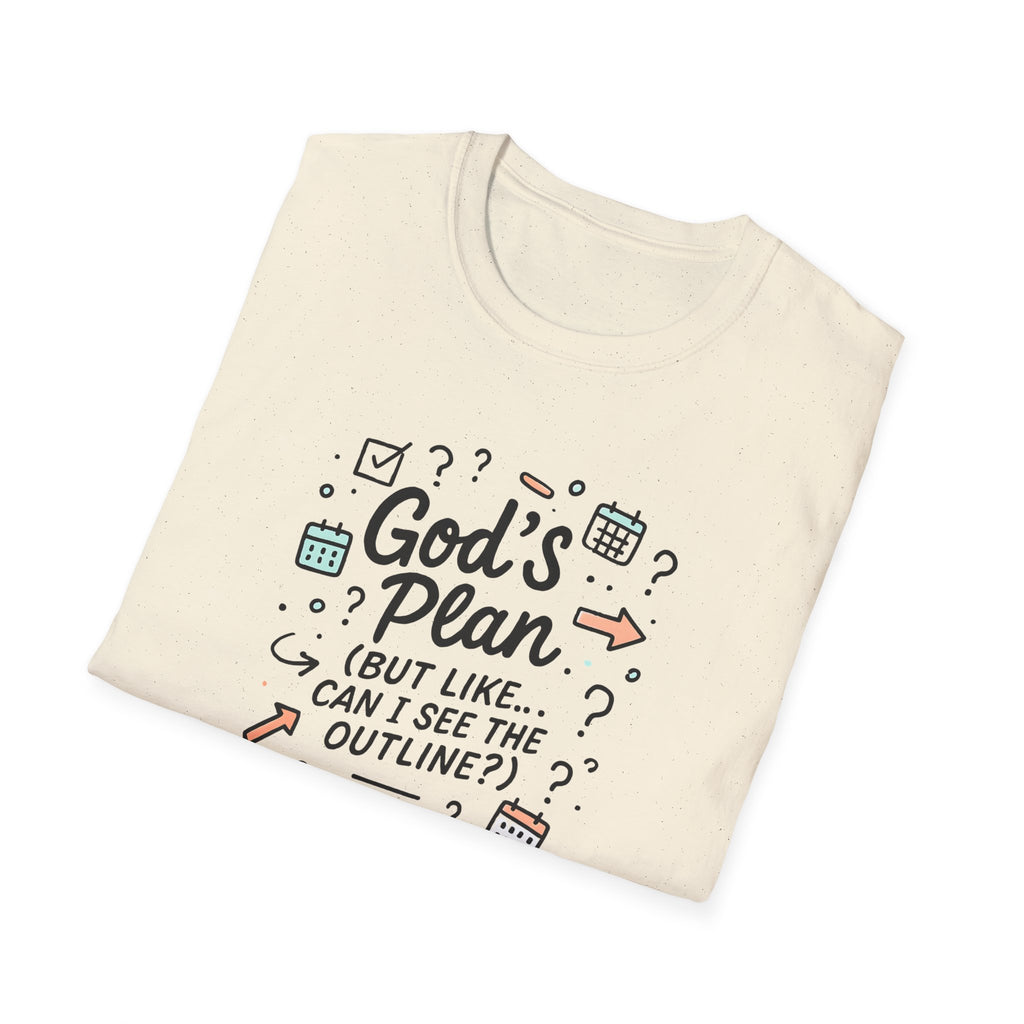 God's Plan Illustration T-Shirt
