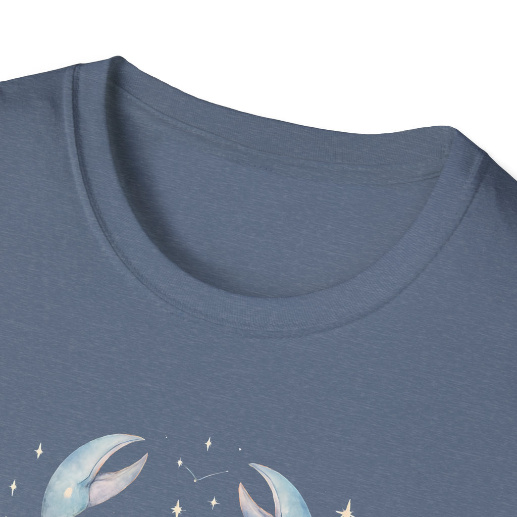 Moonlit Crab Illustration T-Shirt