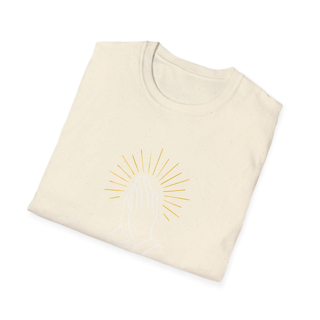 Praying Hands Illustration T-Shirt