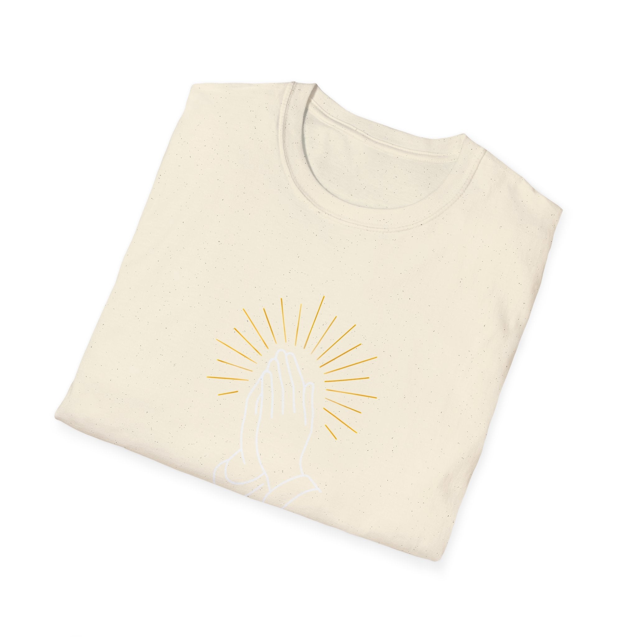 Praying Hands Illustration T-Shirt