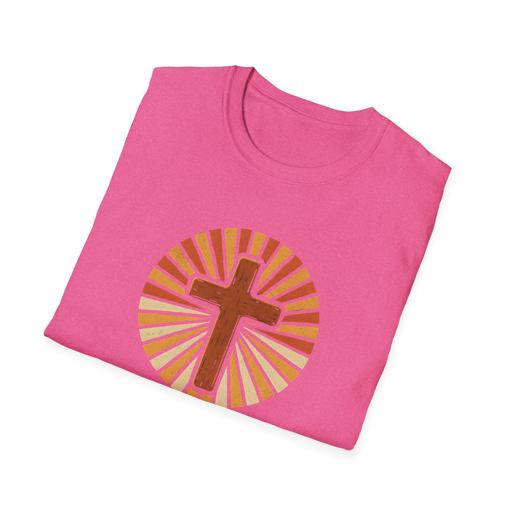 Cross with Sunburst Rays T-Shirt