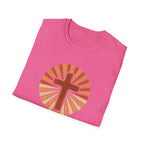 Cross with Sunburst Rays T-Shirt