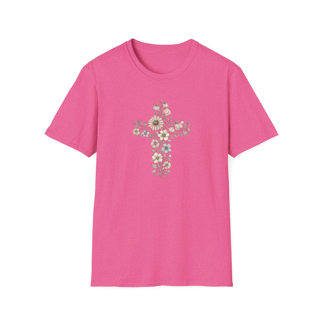 Floral cross bouquet T-Shirt