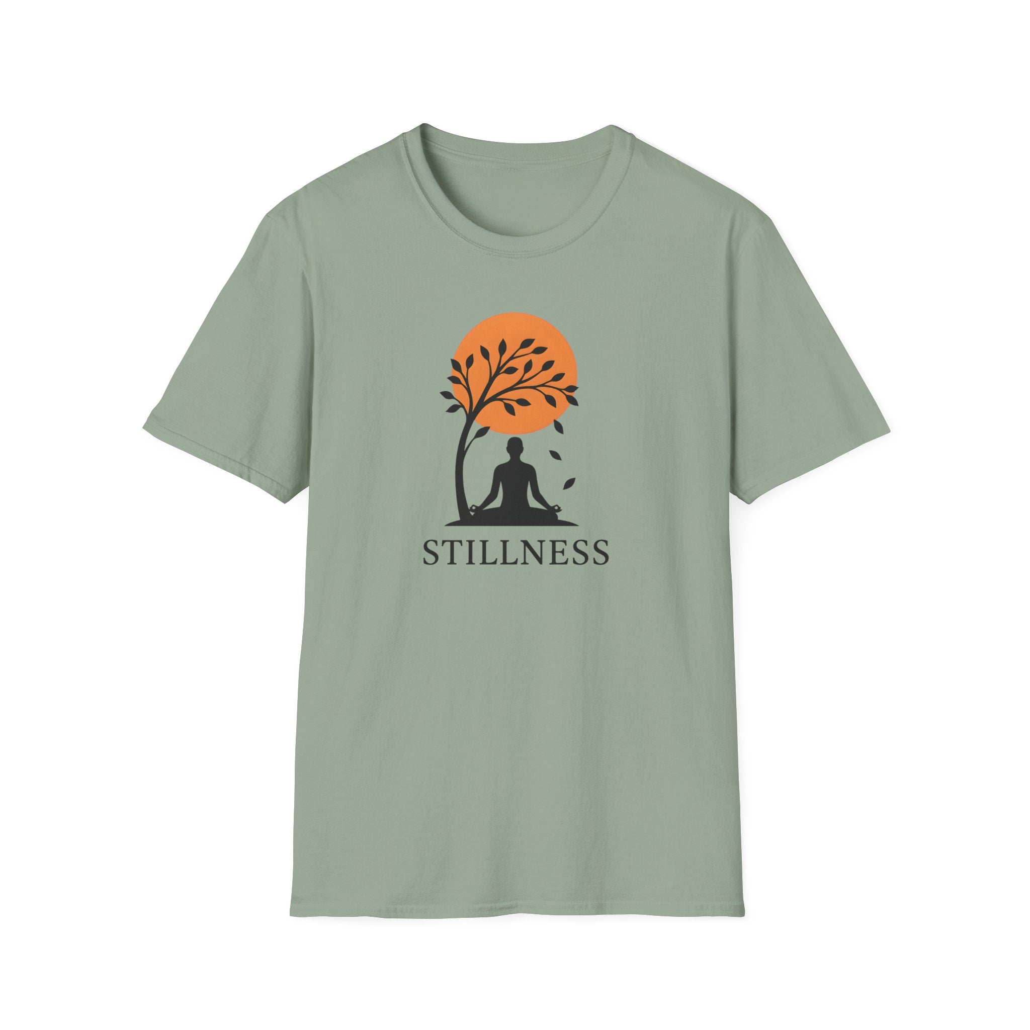 Stillness Meditation Silhouette T-Shirt