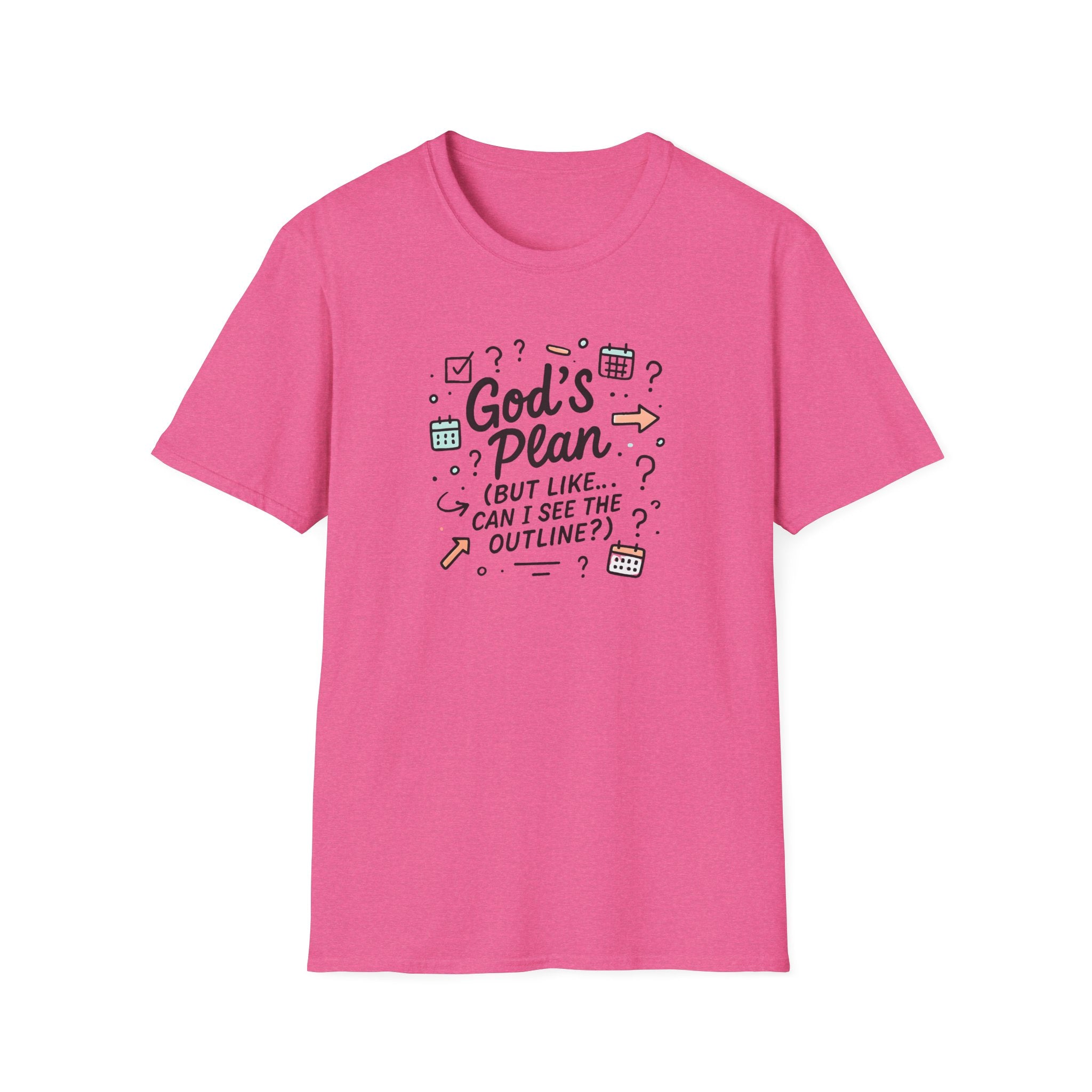 God's Plan Illustration T-Shirt