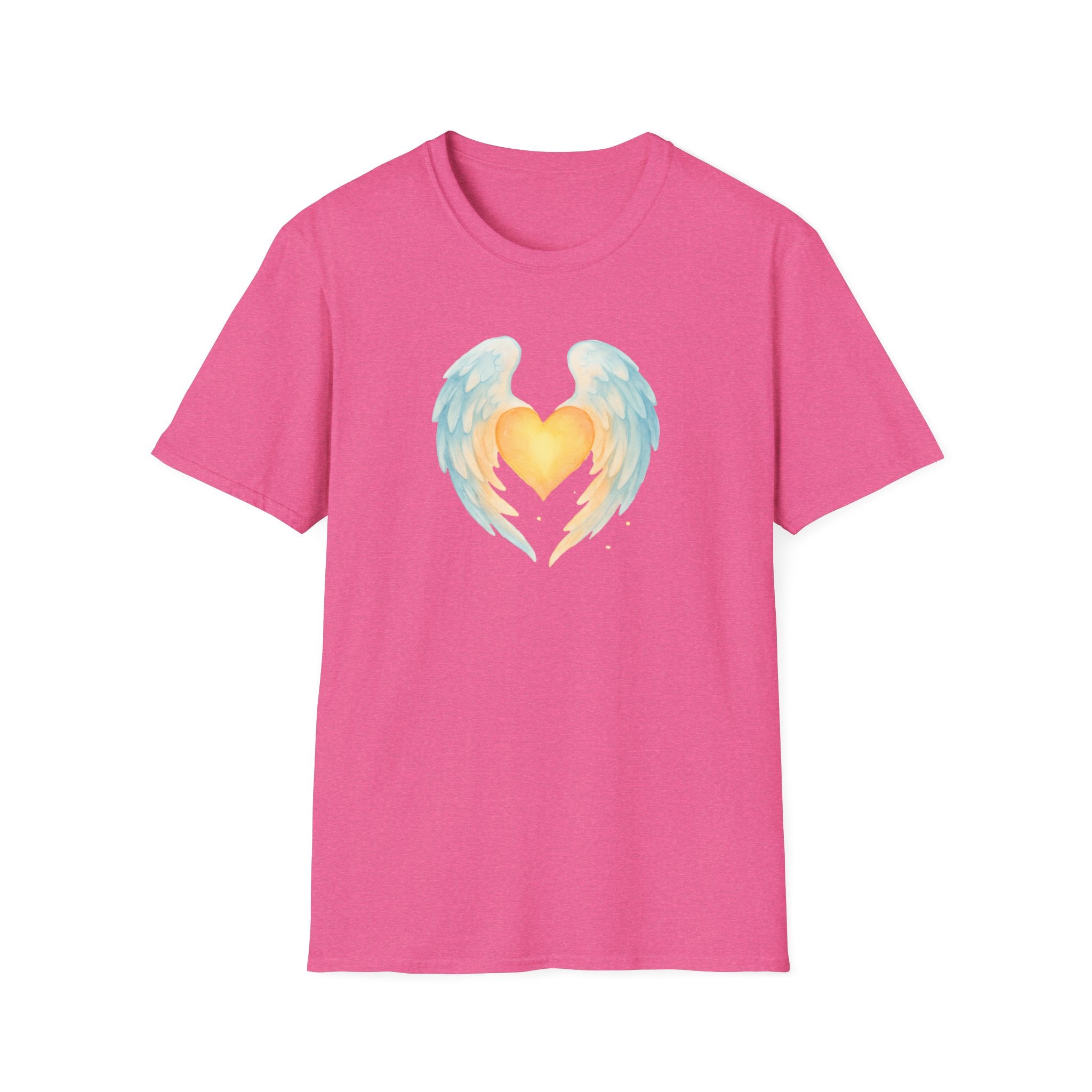 Heart with Angel Wings T-Shirt