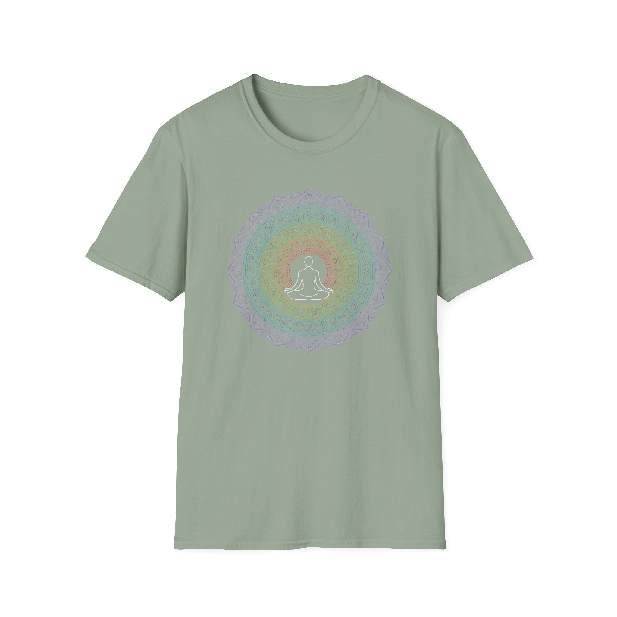 Colorful Meditation Mandala T-Shirt