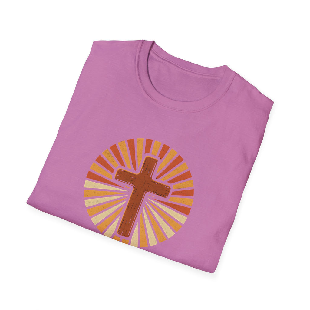 Cross with Sunburst Rays T-Shirt