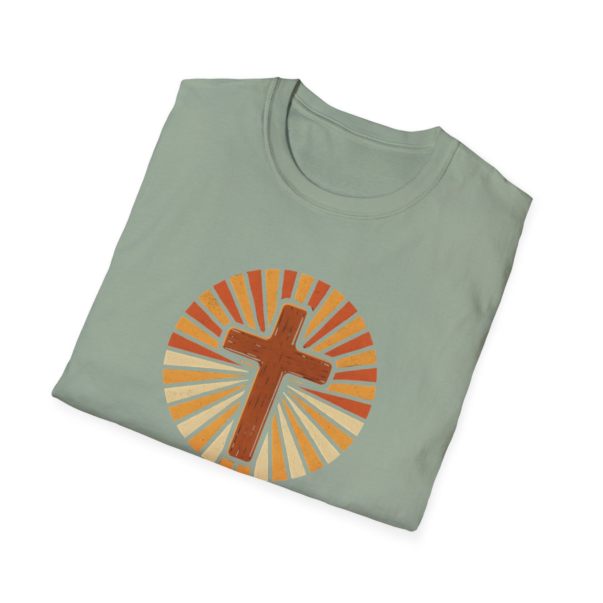 Cross with Sunburst Rays T-Shirt