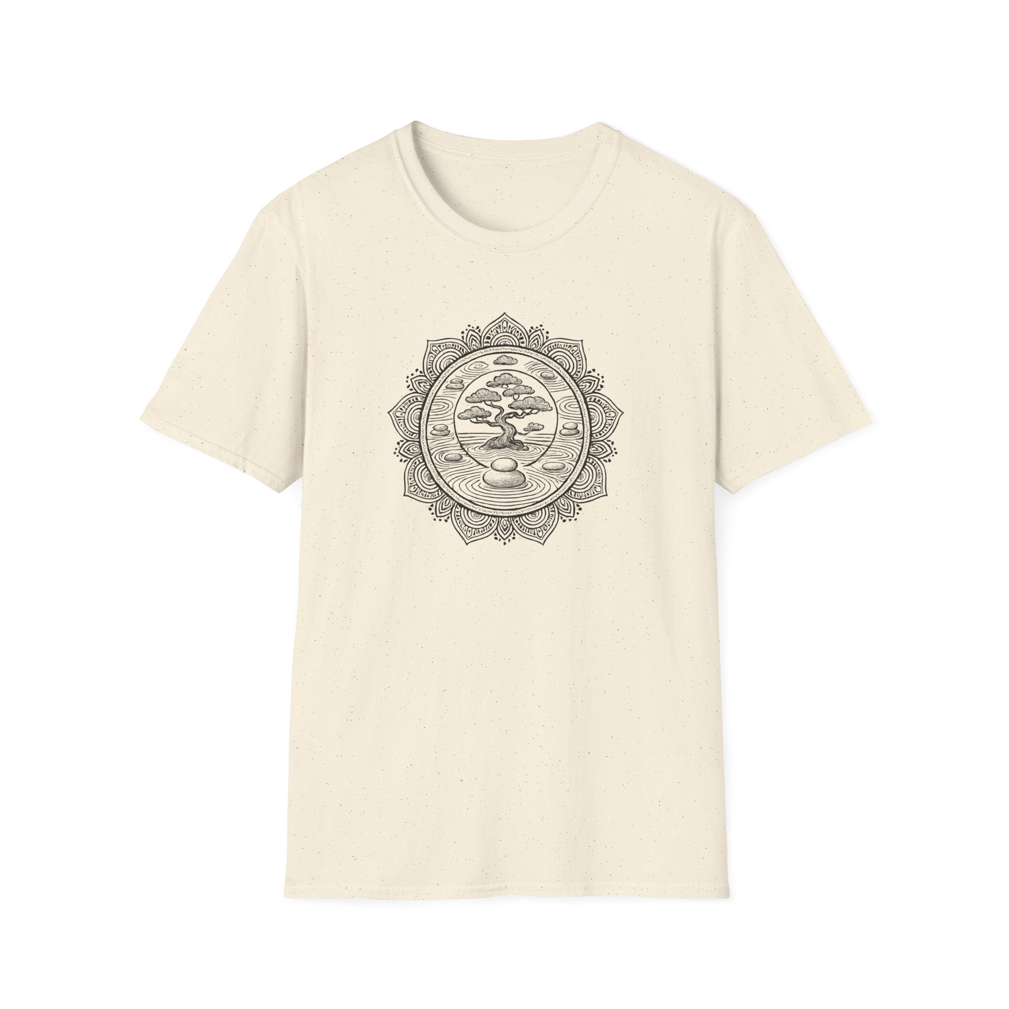 Zen Bonsai Mandala T-Shirt