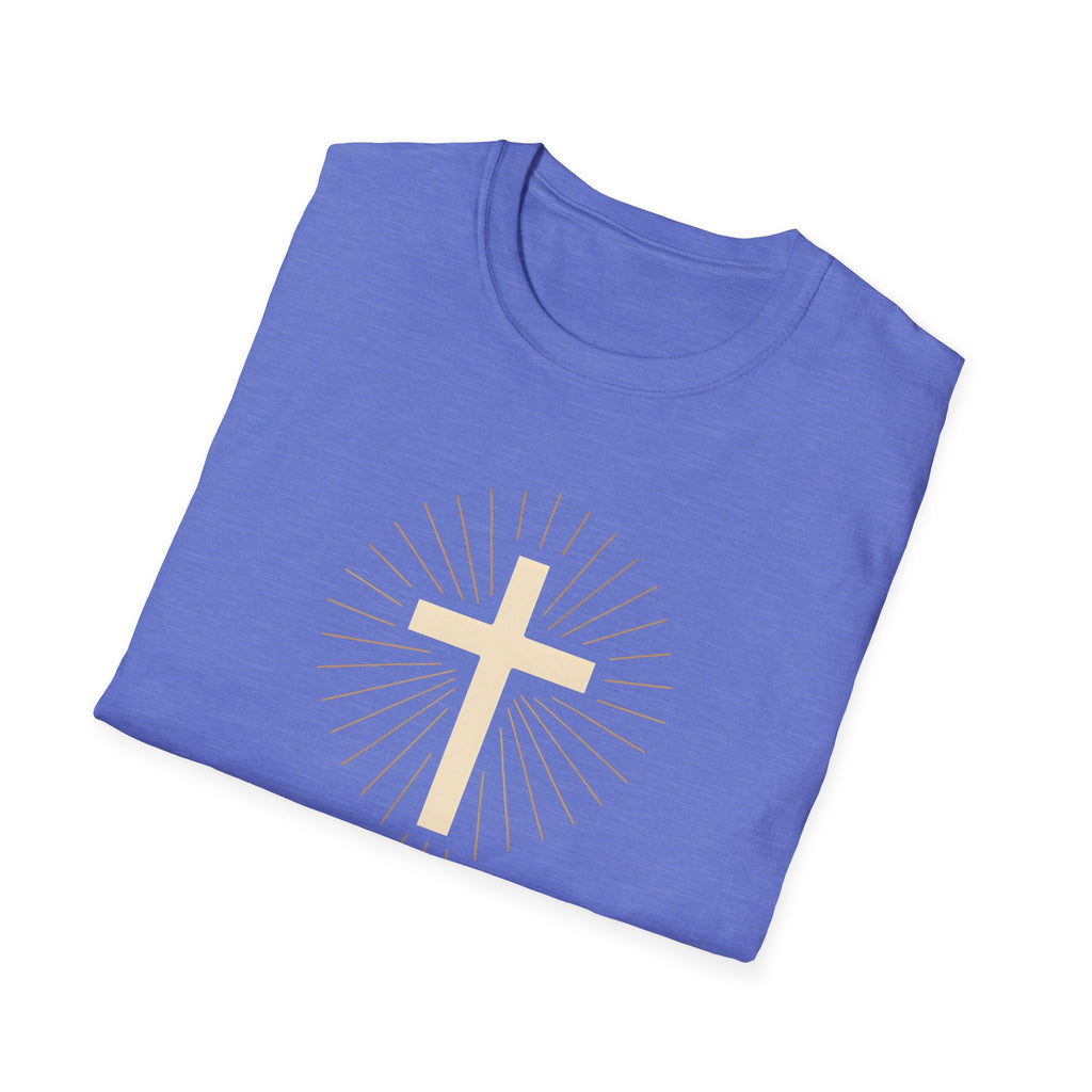 Radiant gold cross T-Shirt
