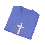 Radiant gold cross T-Shirt