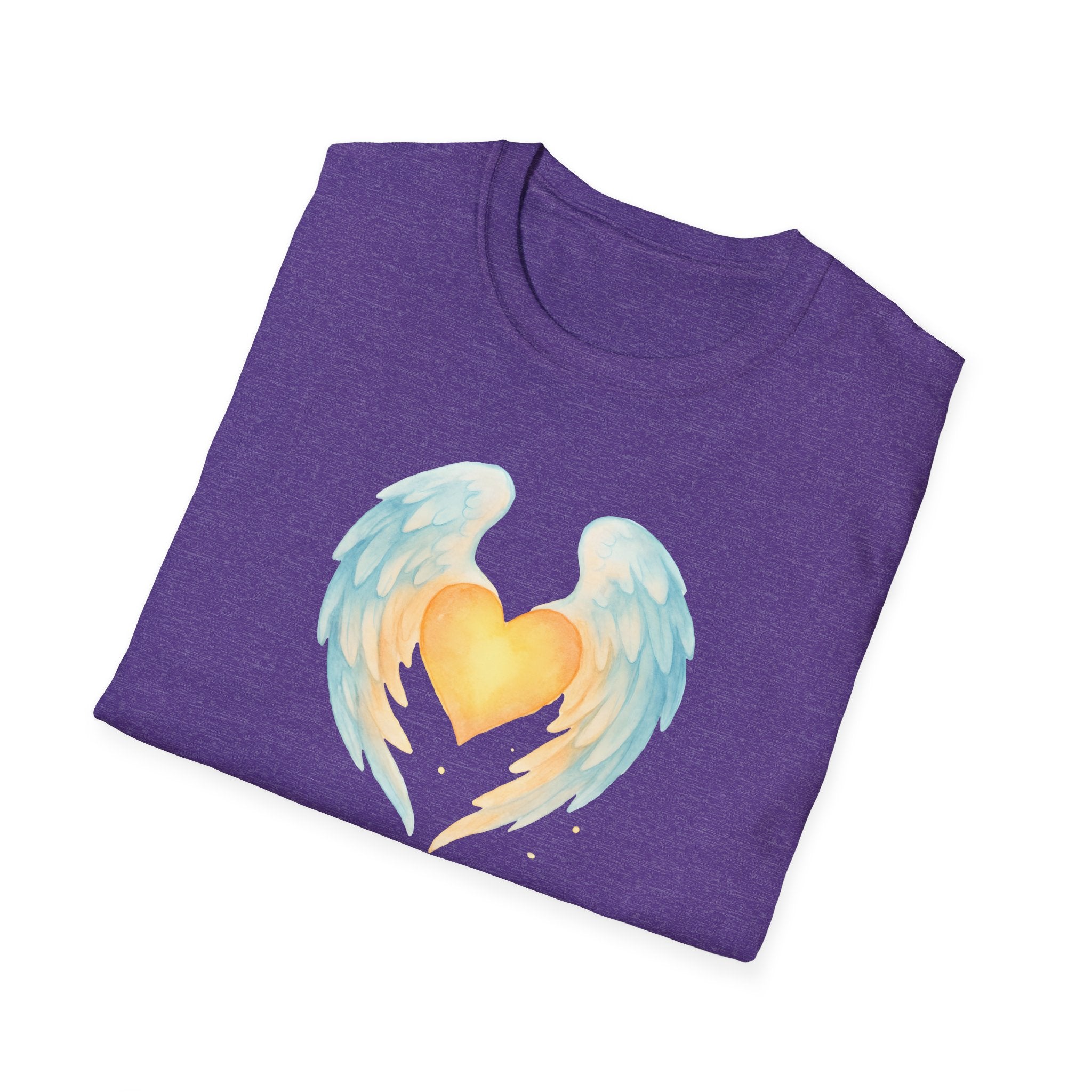 Heart with Angel Wings T-Shirt