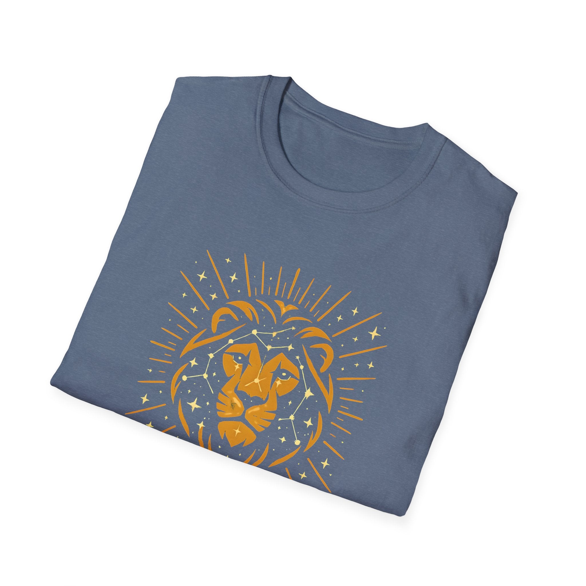 Golden Lion Constellation T-Shirt
