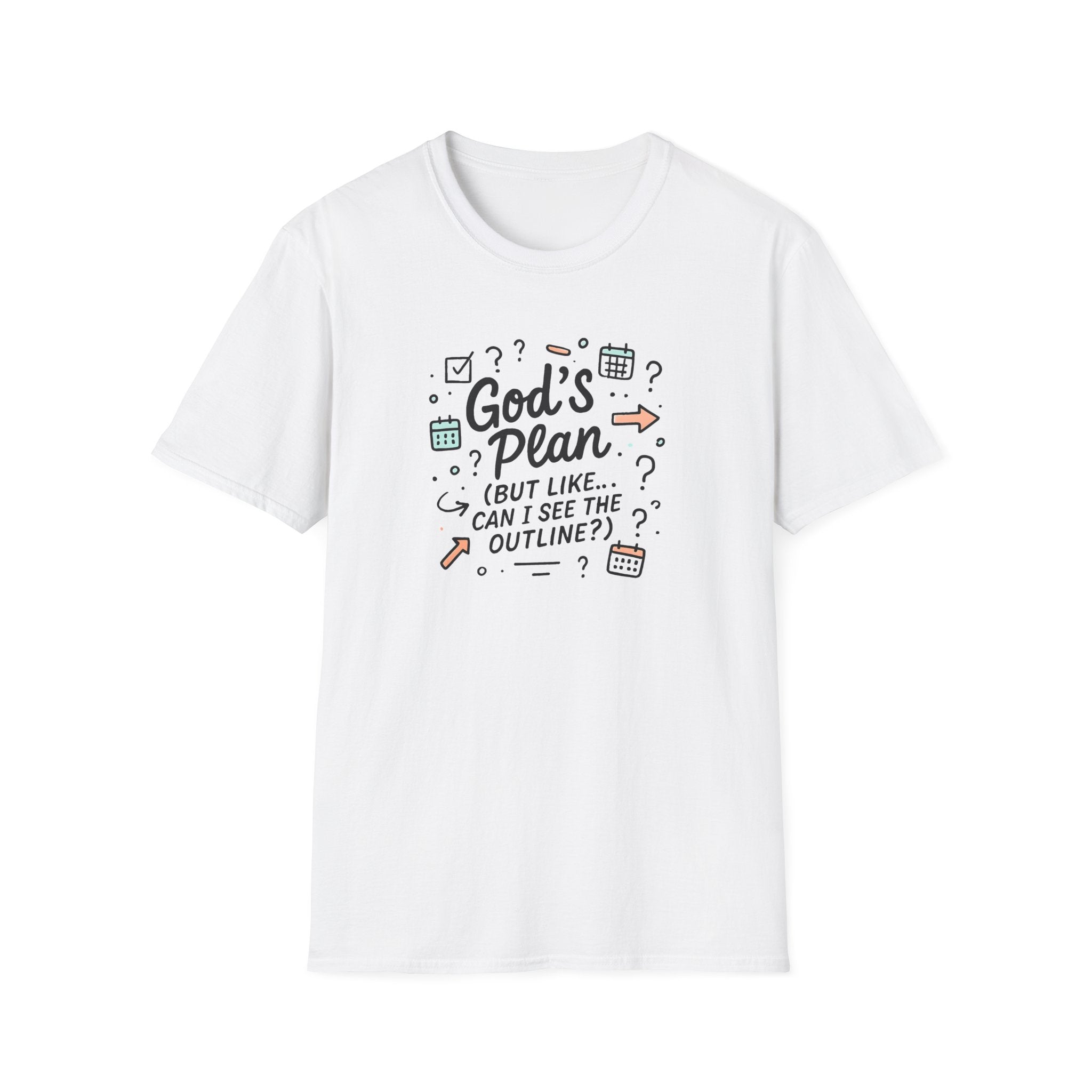 God's Plan Illustration T-Shirt