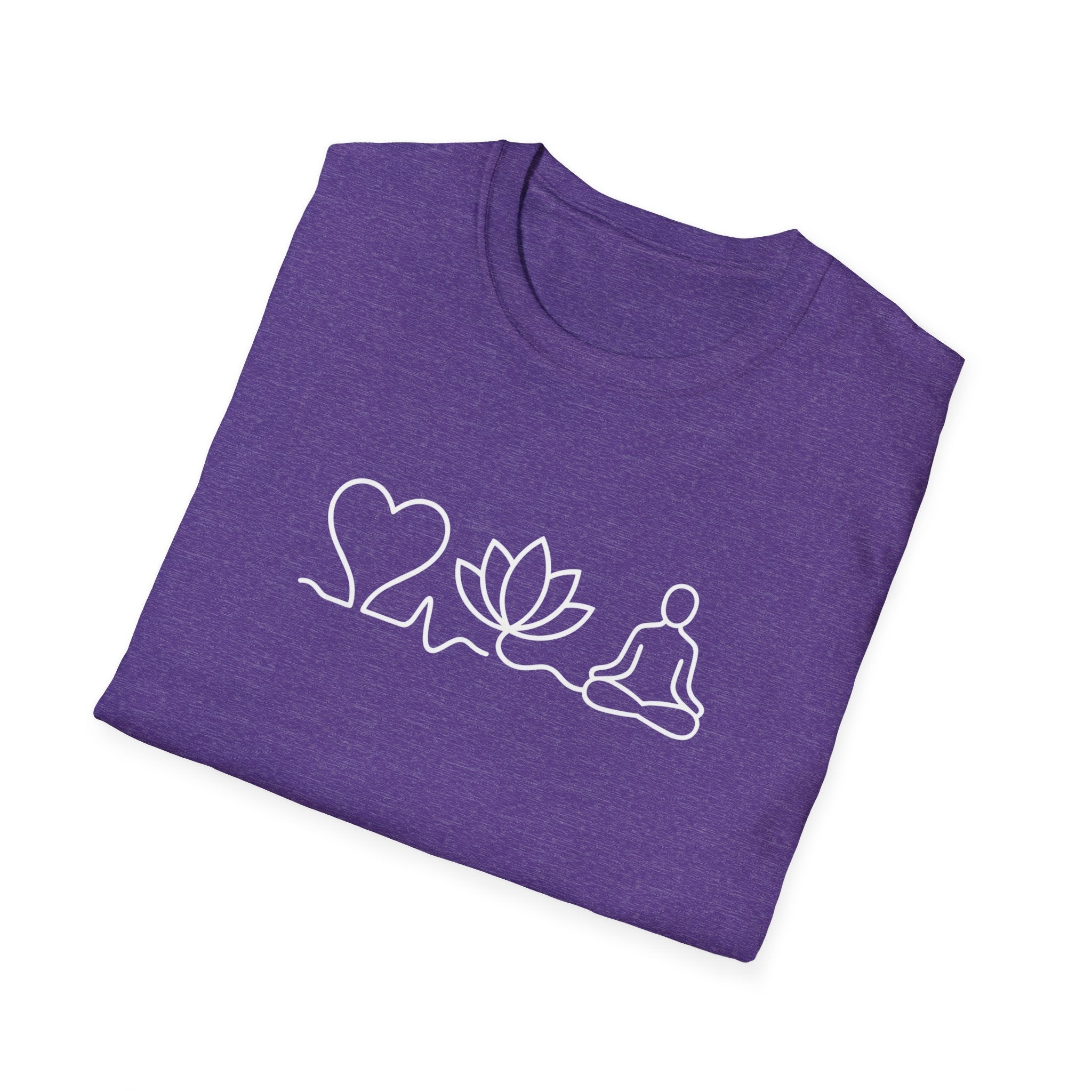 Heart Lotus Meditation T-Shirt