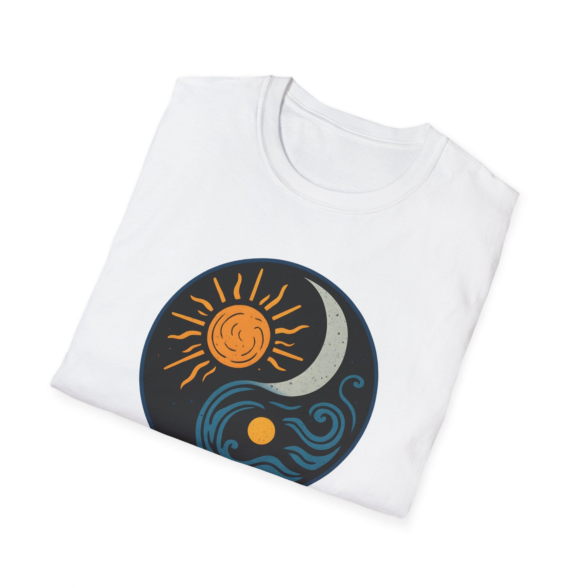 Sun and Moon Waves T-Shirt