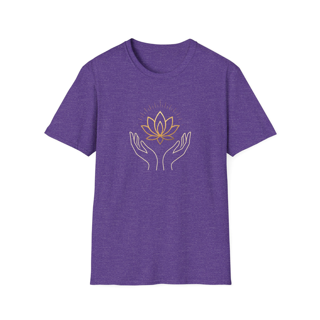 Cradling Golden Lotus T-Shirt