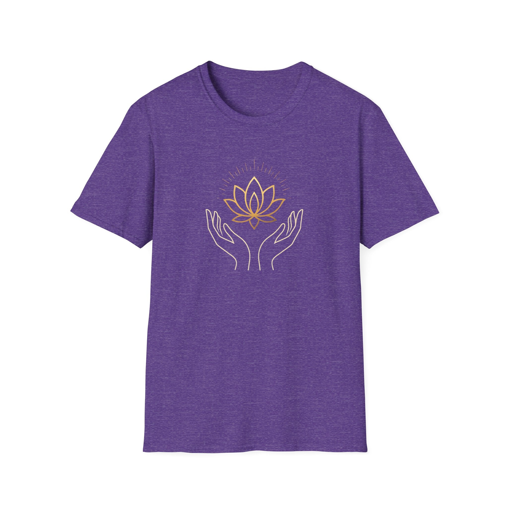 Cradling Golden Lotus T-Shirt