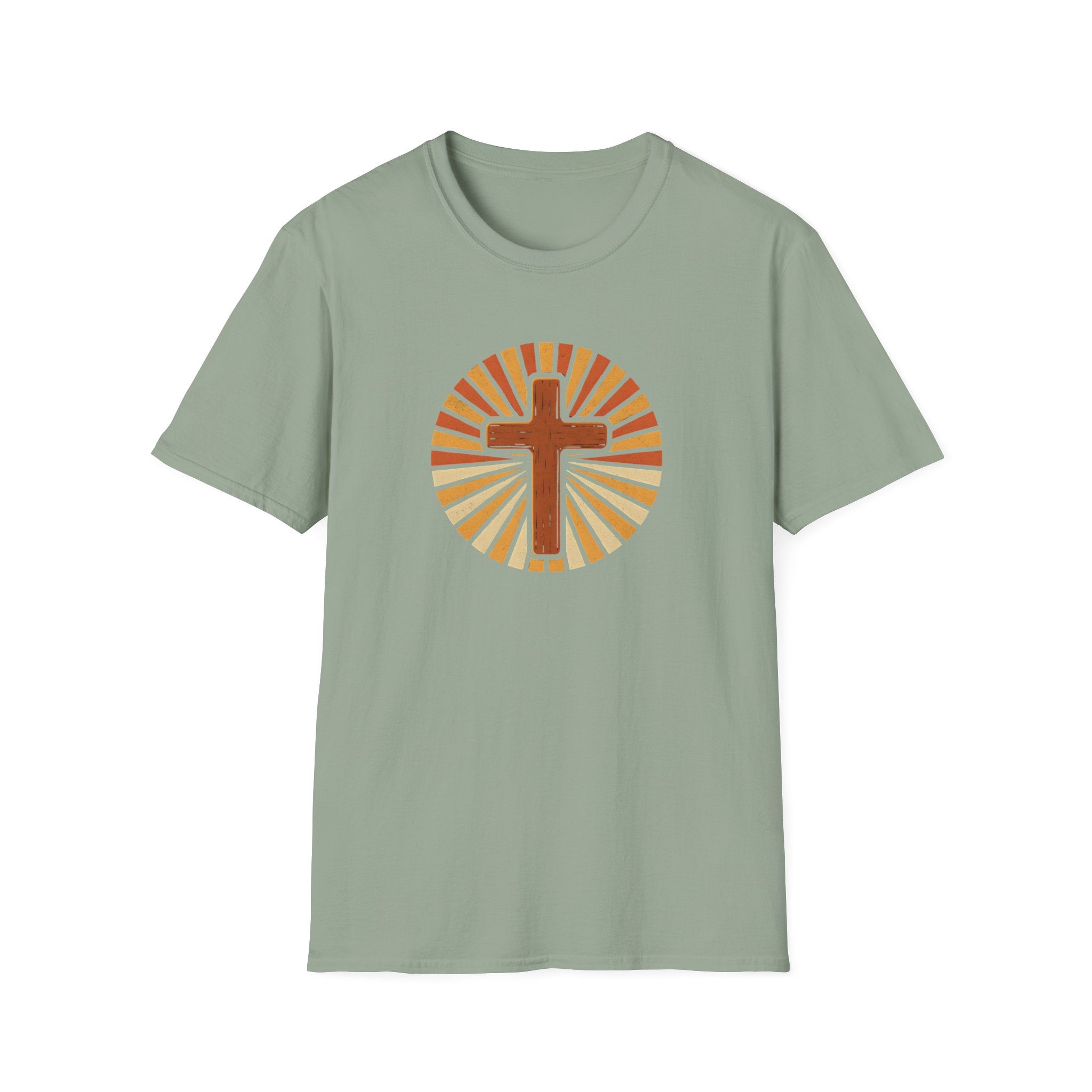 Cross with Sunburst Rays T-Shirt