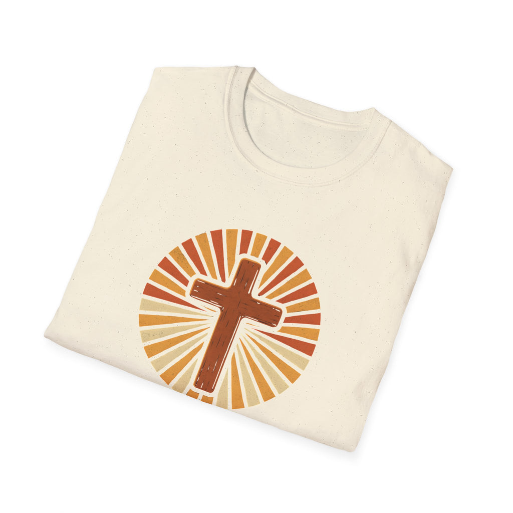 Cross with Sunburst Rays T-Shirt